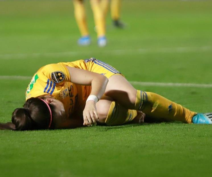 Katty Martínez, lesionada