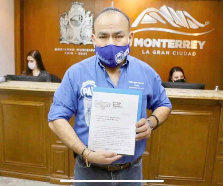 Pide PAN limpia total en comercio de Monterrey