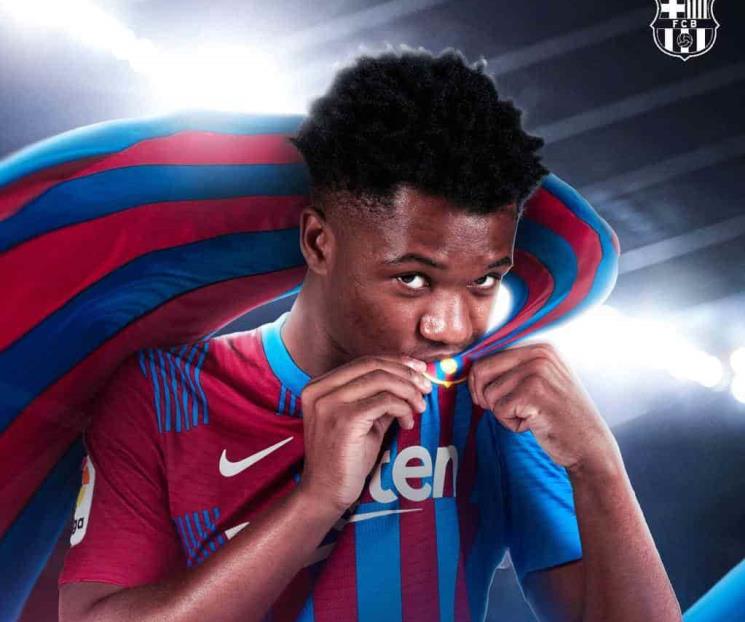 Renueva Ansu Fati con Barça hasta 2027