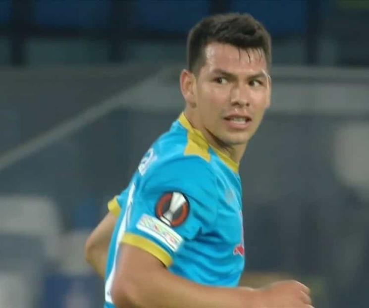 Gana Nápoli de Lozano en la Europa League