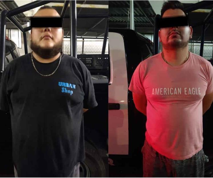 Persecución termina con 2 detenidos en Guadalupe
