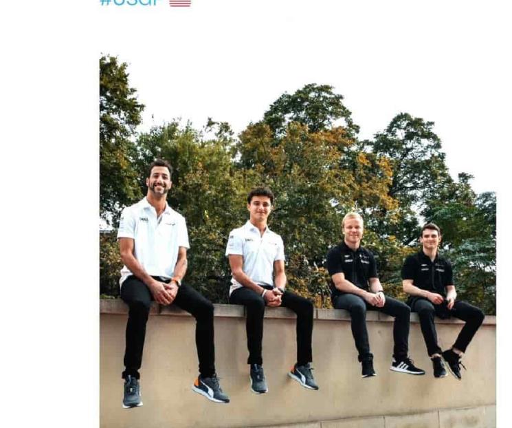 Convive O’Ward con Norris y Ricciardo de McLaren