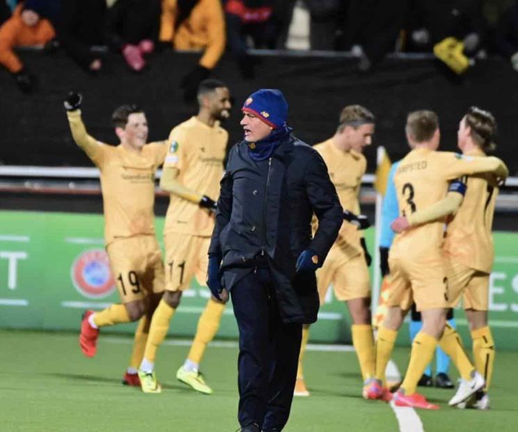 Golean a la Roma de Mourinho en Conference League