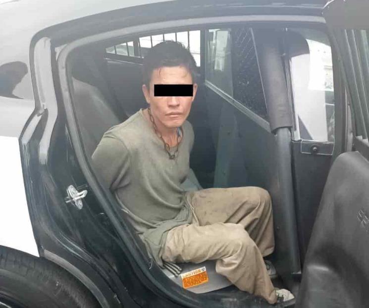 Arrestan a hombre por robo de subestación en la Garza Nieto