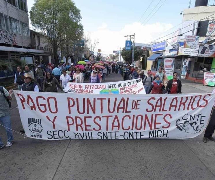 Pide a maestros de CNTE aceptar pago en Banco del Bienestar
