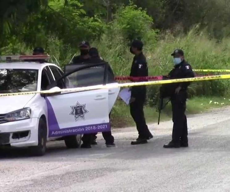 Dejan cadáver en Cadereyta