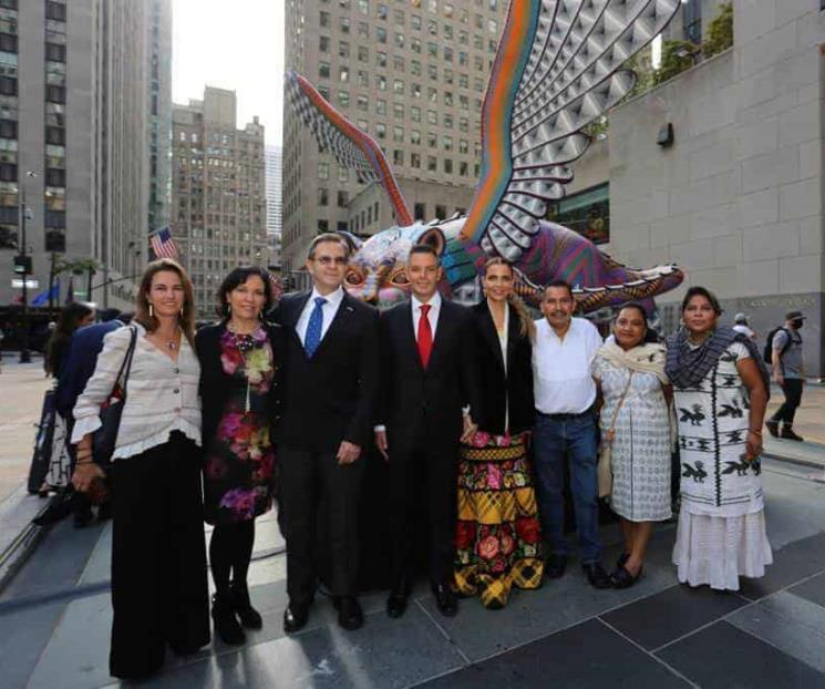 Murat encabeza jornada de promoción cultural en Nueva York