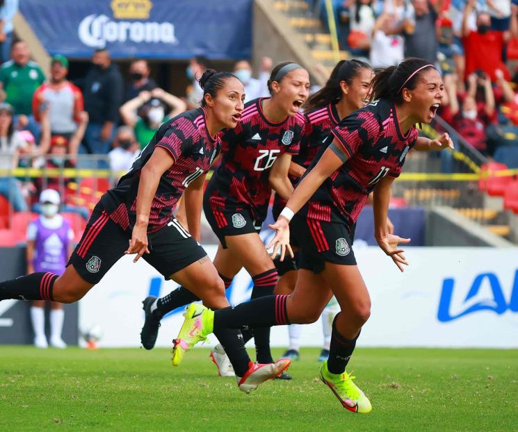 Golea Tri Femenil a la argentina en amistoso