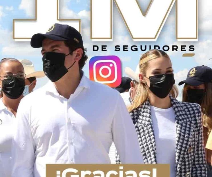 Llega Samuel a un millón de seguidores en Instagram