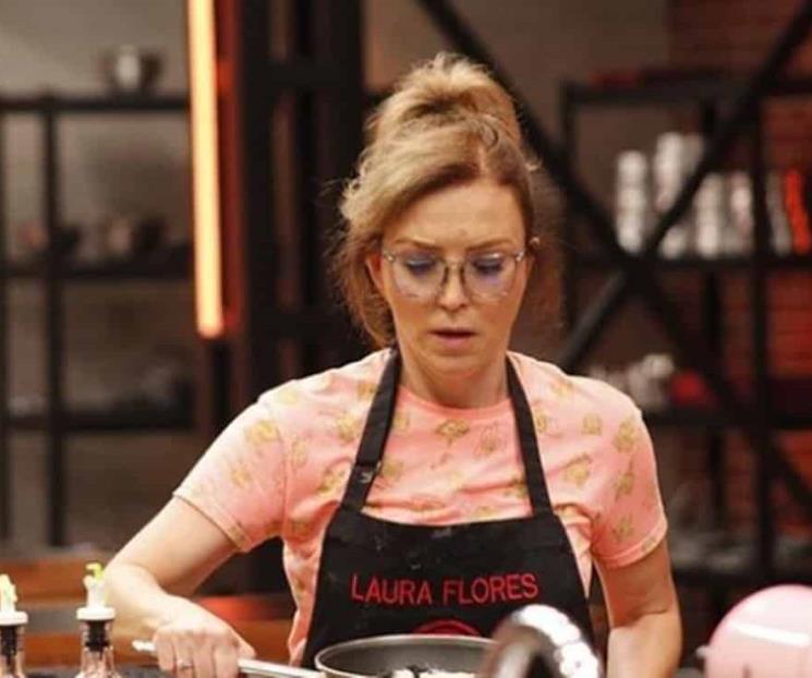 Sale eliminada Laura Flores de MasterChef Celebrity Sale eliminada Laura Flores de MasterChef Celebrity