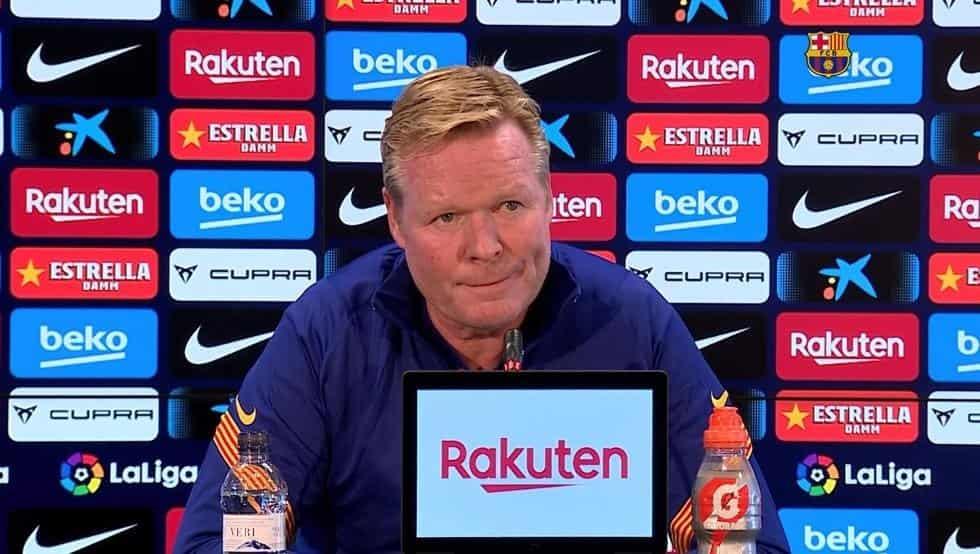 Los dos equipos nos jugamos mucho: Koeman sobre Clásico