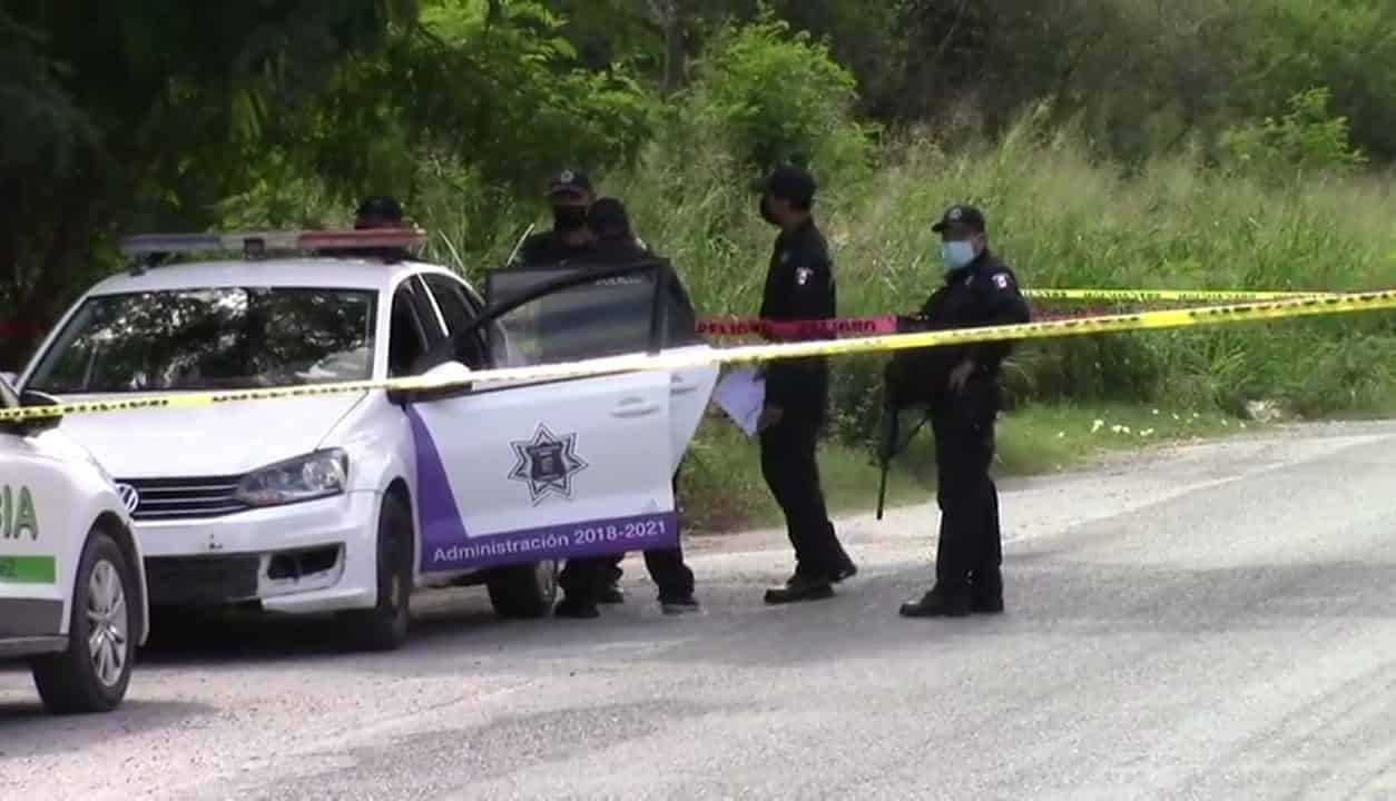 El cadáver de una mujer envuelto en una cobija fue localizado en Cadereyta