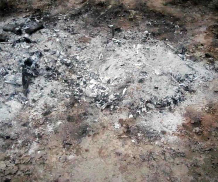 Hallan restos óseos en narcorancho