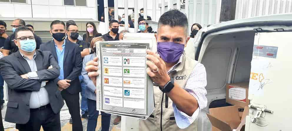 Llegan boletas a la CEE para elección extraordinaria