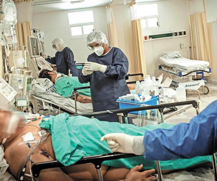 Sin vacuna 80% de hospitalizados