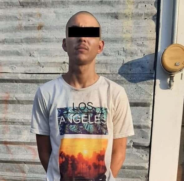 Cae joven con droga Cae joven con droga