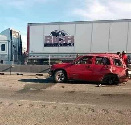 Deja choque a una persona sin vida