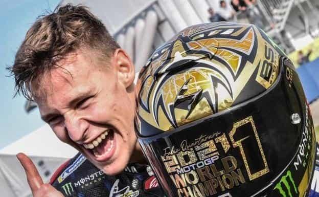 Fabio Quartararo, campeón del mundo en Moto GP