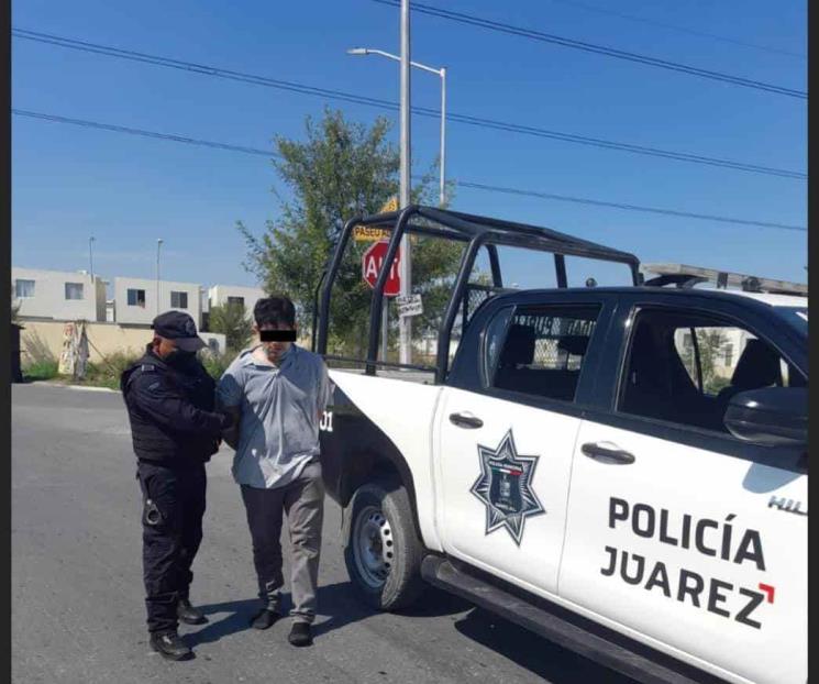 Capturan a ladrón de autos