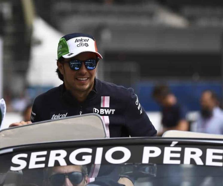 Aliento de mexicanos incentivará a Checo Pérez Aliento de mexicanos incentivará a Checo Pérez