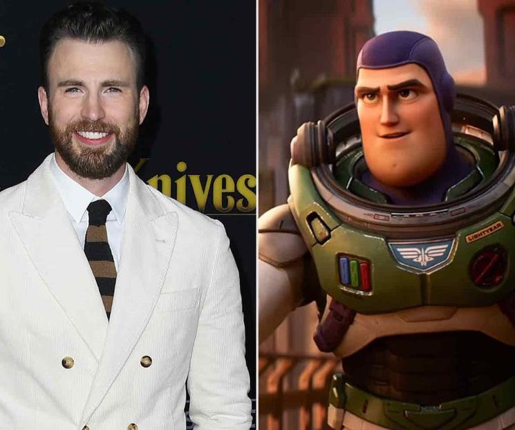 Chris Evans presume que es el nuevo ‘Buzz Lightyear’