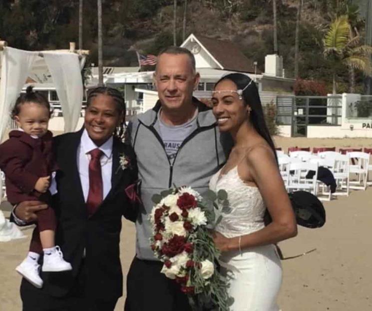 Tom Hanks se coló a una boda
