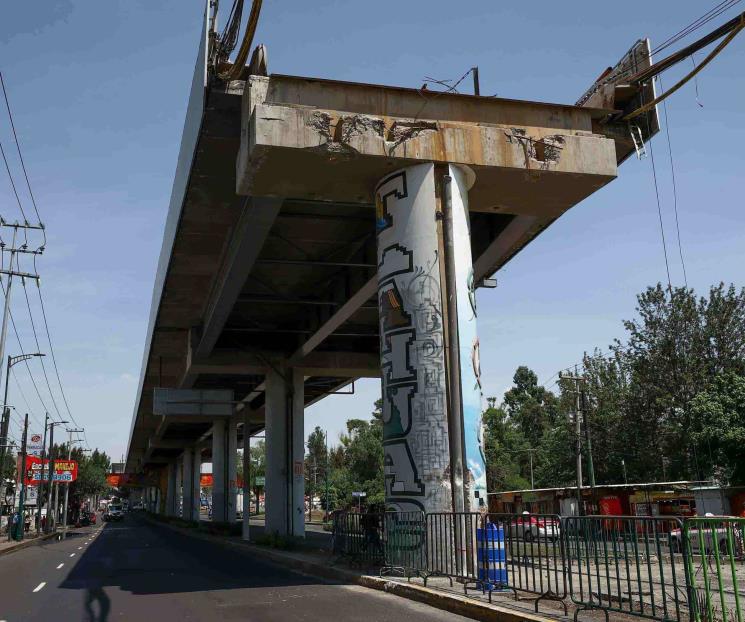 Reparación del tramo colapsado de L12 costará 800 mdp Reparación del tramo colapsado de L12 costará 800 mdp