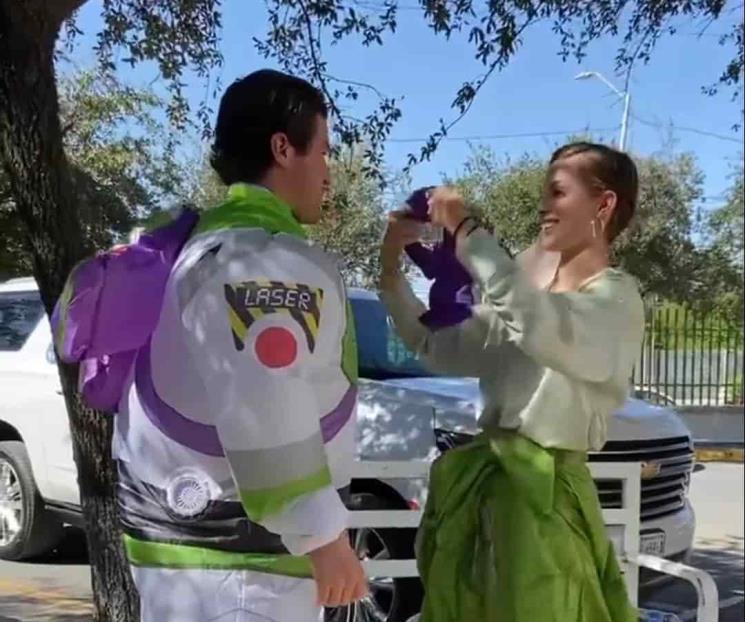 Se convierte Samuel en Buzz Lightyer