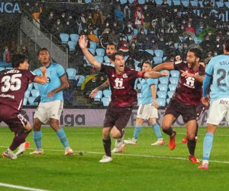 Cae Celta de mexicano Araujo ante líder Real Sociedad