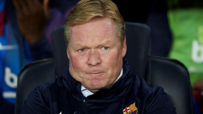 Cesa Barcelona a Ronald Koeman