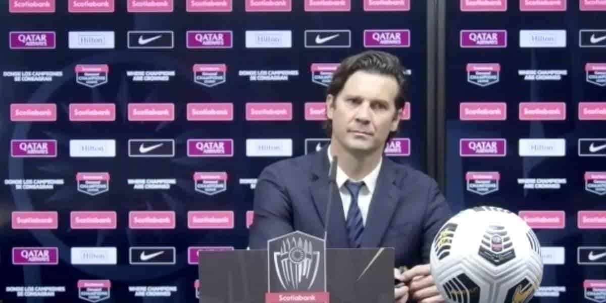 Y Solari, muy triste