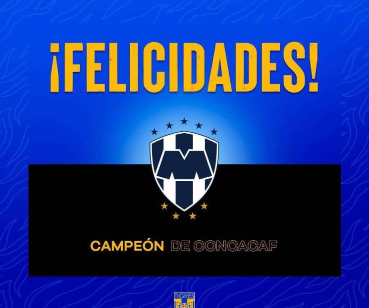 Felicita Tigres a Rayados