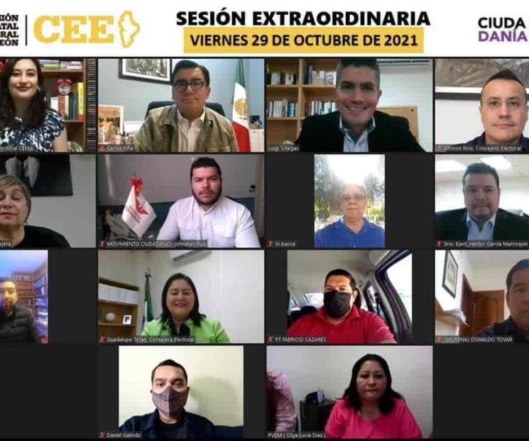 Exhorta CEE a resguardar Listados Nominales de Zuazua