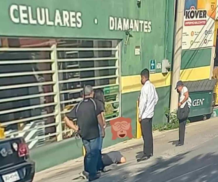 Balean a hombre para quitarle auto