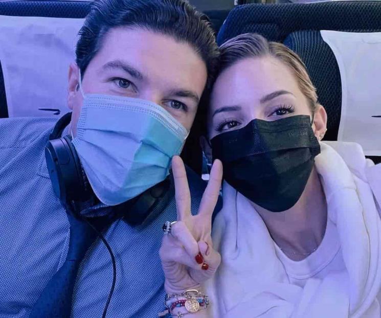 Salen Samuel y Mariana rumbo a Escocia para gira de trabajo