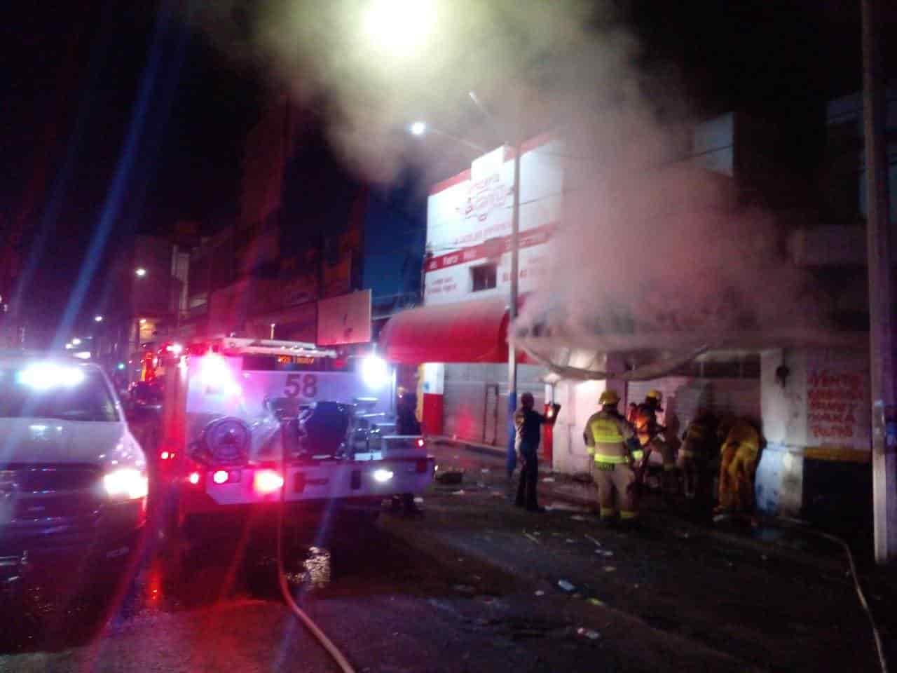 Una intensa movilización de los puestos de socorro se registró en la zona centro de Monterrey