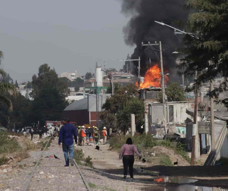 AMLO confirma un muerto y 15 heridos por explosión en Puebla AMLO confirma un muerto y 15 heridos por explosión en Puebla