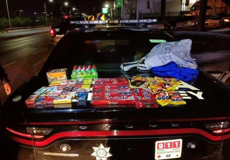 Arrestan a ladrón tras robar en negocio Arrestan a ladrón tras robar en negocio