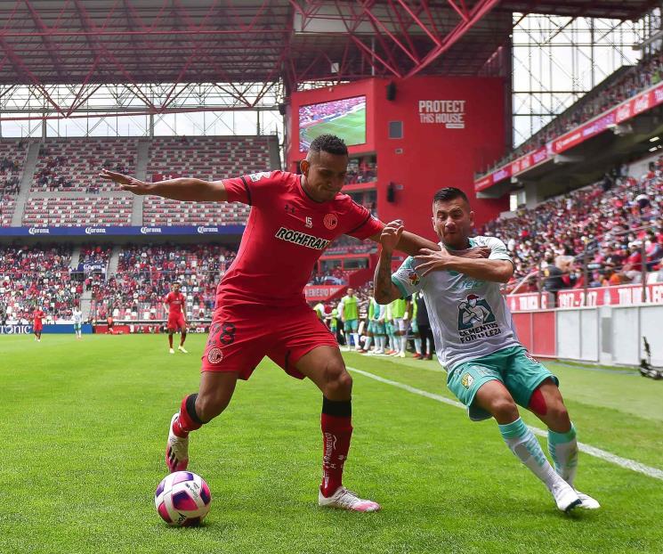 Empatan Toluca y León Empatan Toluca y León