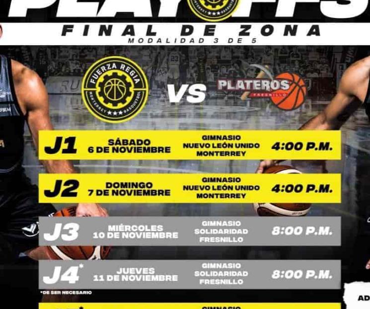 Iniciará el sábado final Fuerza Regia-Fresnillo