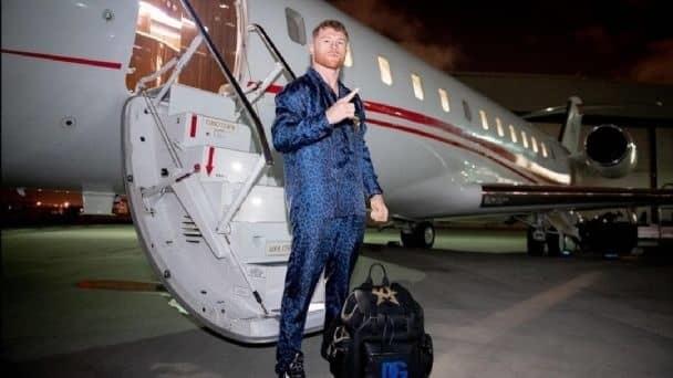 ‘Canelo’ Álvarez ya está en Las Vegas
