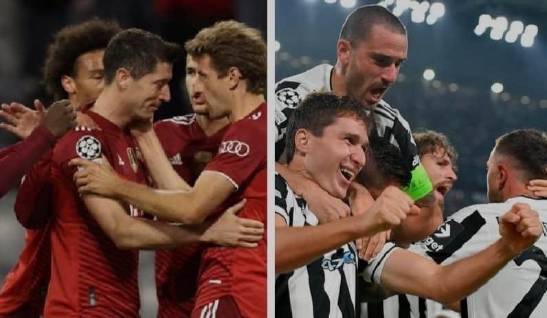 Bayern y Juventus, calificados a Octavos