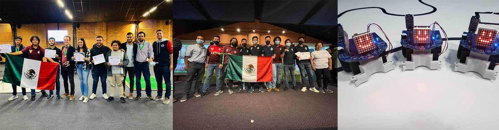 Destacan politécnicos en competencia de Robótica en Colombia