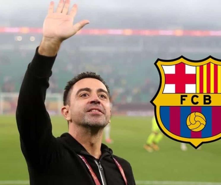 Sería Xavi Hernández el DT del Barcelona