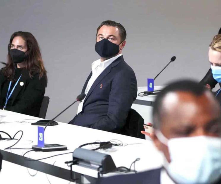 Asiste DiCaprio a cumbre climática