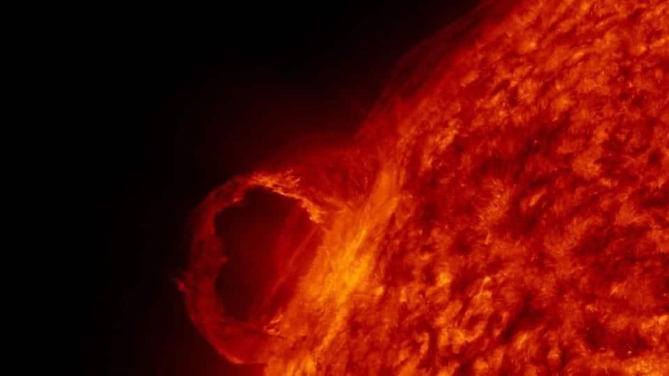 Tormenta magnética se deja sentir en la Tierra