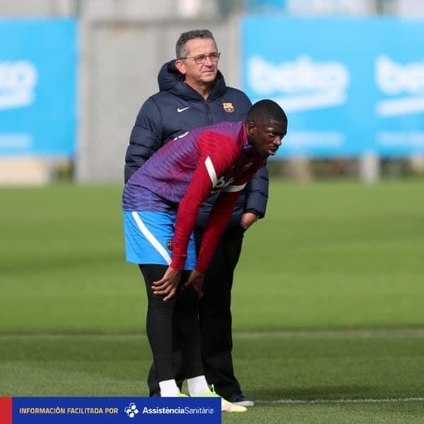 Vuelve a lesionarse Ousmane Dembelé