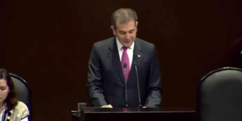 Córdova justifica en San Lázaro presupuesto del INE