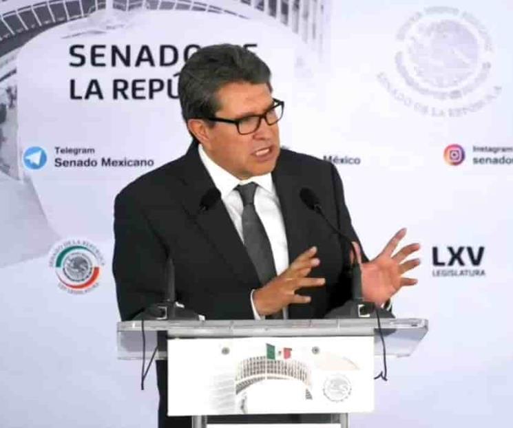 Monreal exhorta a gabinete de Seguridad a frenar violencia