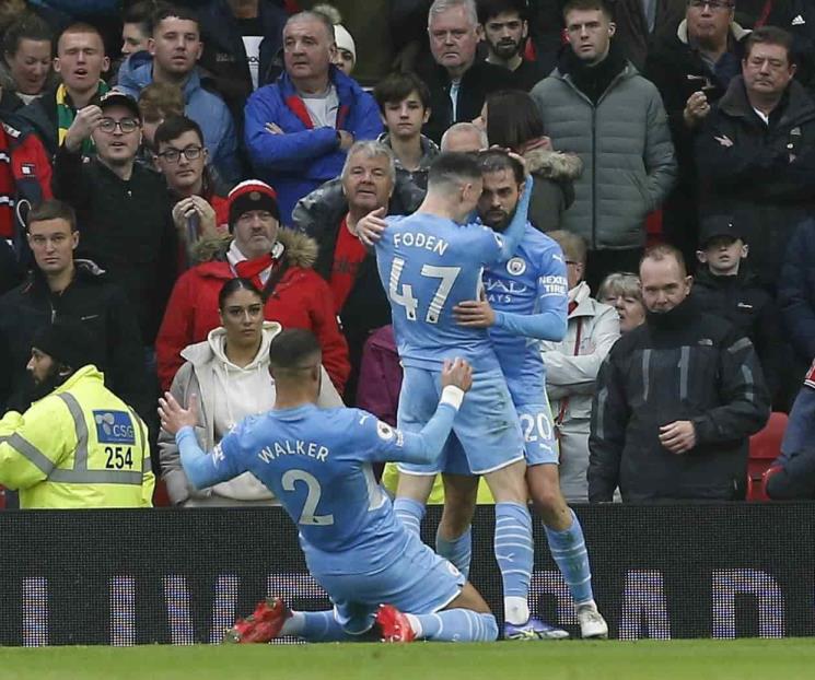 Se lleva City clásico de Manchester sobre United